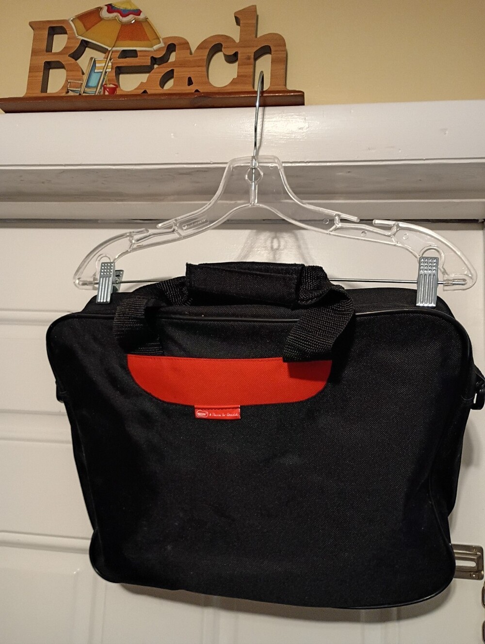 Nestle Promotionsl Black and Red Laptop Briefcase 💼 Document Bag 🛍️